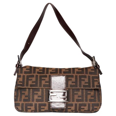 fendi vintage zucca baguette|fendi baguette monogram.